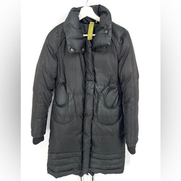Soia & Kyo Long‎ Black Puffer Coat S - Picture 1 of 6